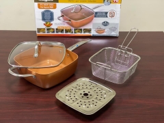 Chảo Chống dính vuông đa năng Migas