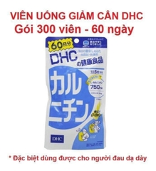 VIÊN UỐNG GIẢM CÂN DHC 60 NGÀY