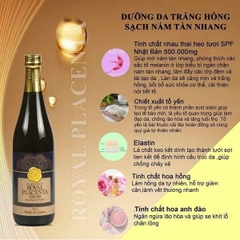 COLLAGEN ROYAL PLACENTA 500,000 SUPER BEAUTY & HEALTHY 720ML- Nhật Bản