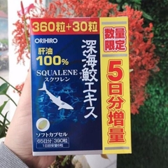 VIÊN UỐNG SỤN VI CÁ MẬP Squalene ORIHIRO - NHẬT BẢN