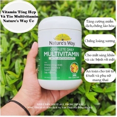 Vitamin Tổng Hợp Và Tảo Multivitamin Nature's Way Úc