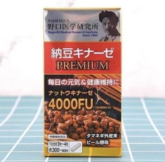 Viên uống phòng chống đột quỵ Noguchi Nattokinase Premium 4000FU 120 viên