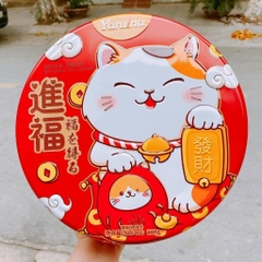 BÁNH MÈO THẦN TÀI tròn 2 tầng YARUNA