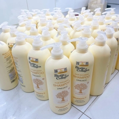 Gội xả biotin vàng-siêu mềm mượt