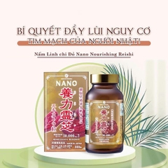 Viên uống nấm linh chi đỏ Nano Nourishing Reishi Nhật Bản