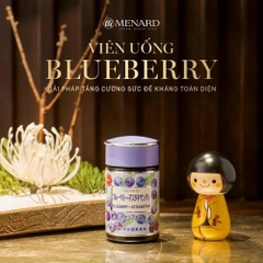 Viên uống bổ mắt Menard Blueberry Astaxanthin