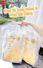 BÔNG TẨY TRANG PHÁP 600 MIẾNG