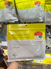 Mặt nạ Vitamin C 100 moist Nhật Bản