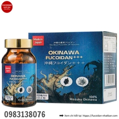 Viên uống Okinawa Fucoidan+++ - Phòng ngừa và hỗ trợ điều trị ung thư