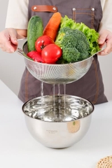 Bộ rổ Inox KAIYO size 24