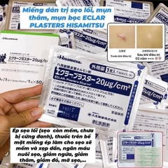 Miếng dán trị sẹo lồi