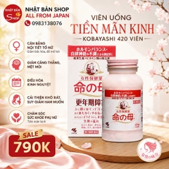 VIÊN UỐNG TIỀN MÃN KINH KOBAYASHI 420 VIÊN