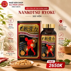 VIÊN UỐNG HỖ TRỢ XƯƠNG KHỚP NANKOTSU RYOKU NHẬT BẢN