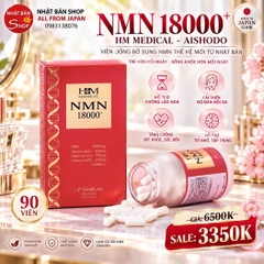 VIÊN UỐNG BỔ SUNG NMN HM MEDICAL AISHODO NMN 18000+ – 90 VIÊN