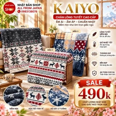 CHĂN BĂNG LÔNG TUYẾT KAIYO