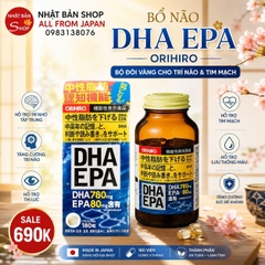 VIÊN UỐNG BỔ NÃO DHA – EPA ORIHIRO NHẬT BẢN