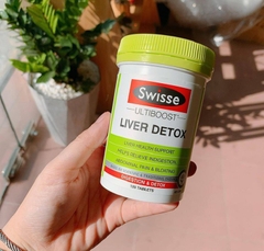Thải độc gan, thanh lọc cơ thể - Swisse Liver Detox 120 viên của Úc