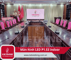 GIỚI THIỆU DỰ ÁN MÀN HÌNH LED P1.53 TẠI TECHVIET