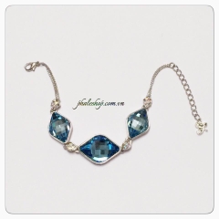 VÒNG TAY ĐÍNH PHA LÊ SWAROVSKI CAO CẤP