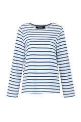Amandine Striped Long Sleeve Top