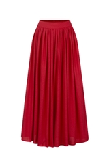 Jacquine Maxi Linen Skirt