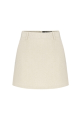 Clara Linen Mini Skirt