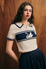 Swan 26 Knit Polo