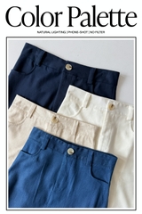 Claire Linen Skirt