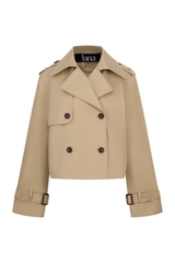 Mariner Crop Trench Coat