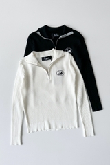 Floren Knit Polo Top