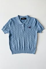 Lana Knit 24 Polo Top