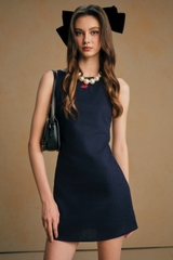 Cartie Linen Mini Dress