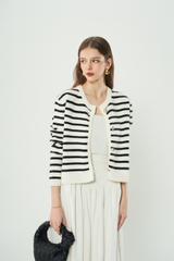 Frances Striped Cardigan