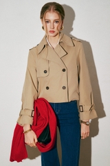 Mariner Crop Trench Coat