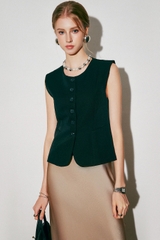 Dejevu Waistcoat Top