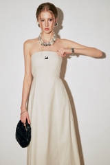 Lauré Linen Maxi Dress