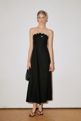 Lauré Linen Maxi Dress