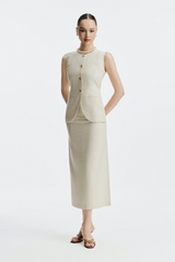 Claire Linen Skirt