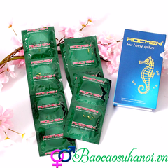 Bao Cao Su Rocmen Sea Horse Spikes Cá Ngựa gân gai