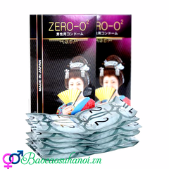 Bao Cao Su Zero O2 Siêu Mỏng Nhật Bản
