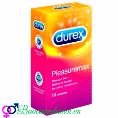 Bao Cao Su Durex Pleasuremax gân gai size 56mm
