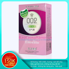 Bao Cao Su HA New 002 Water Lotus Siêu Gel Bôi Trơn - Nội Địa Trung Quốc