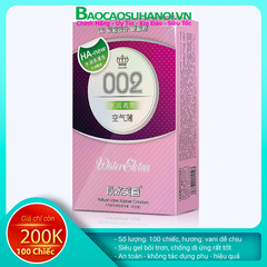 Bao Cao Su HA New 002 Water Lotus Siêu Gel Bôi Trơn - Nội Địa Trung Quốc