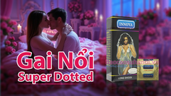 Bao Cao Su Innova Màu Đen Long Shock Hộp 12 Chiếc Chính Hãng