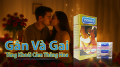 Bao Cao Su Innova Long Shock Màu Vàng Dotted & Ribbed Hộp 12 Chiếc