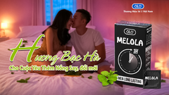 Bao Cao Su Melola Mã M49TMi Size Nhỏ 49mm, Trơn Siêu Mỏng, Chống Xuất Tinh Sớm Hương Bạc Hà Hộp 12 Chiếc