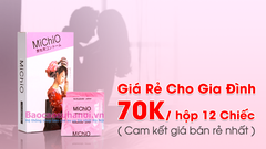 Bao Cao Su Michio Siêu Mỏng Nhật Bản