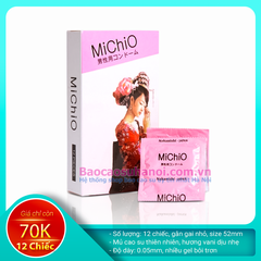 Bao Cao Su Michio Siêu Mỏng Nhật Bản