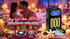 Bao Cao Su OLO 0.01 Size 52mm Siêu Mỏng, Hương vani Hộp 8 Chiếc