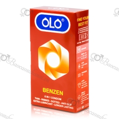 BAO CAO SU OLO BENZEN 6 IN 1 SIZE NHỎ 49 MM CHỐNG XUẤT TINH SỚM